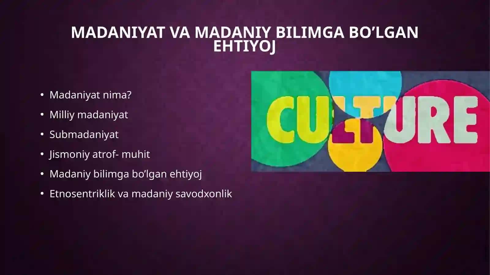 Madaniyatlararo biznes 3