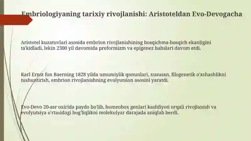 Embriologiya fani tarixi 3