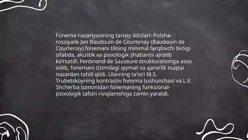 Fonema nazariyasi tarixidan 3