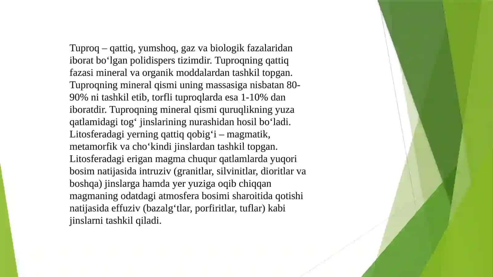 Tuproqning minerologik tarkibi 3