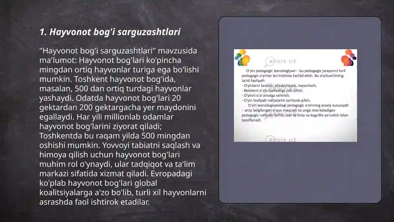 Hayvonot bog'i sarguzashtlari 3