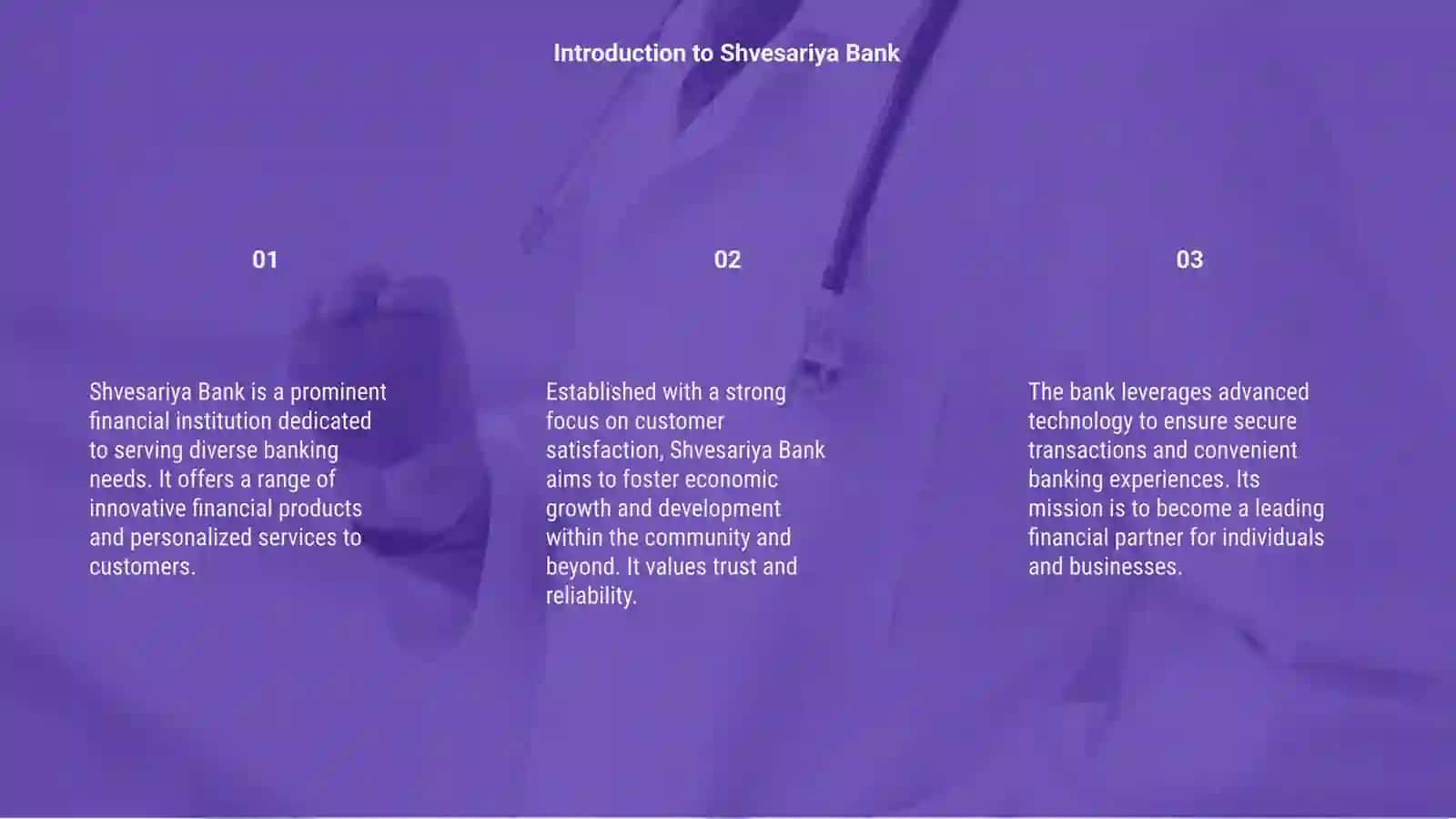 Shvesariya bank tanishtirish 3