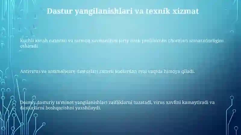 Profilaktika dasturlarini o'rganish 3