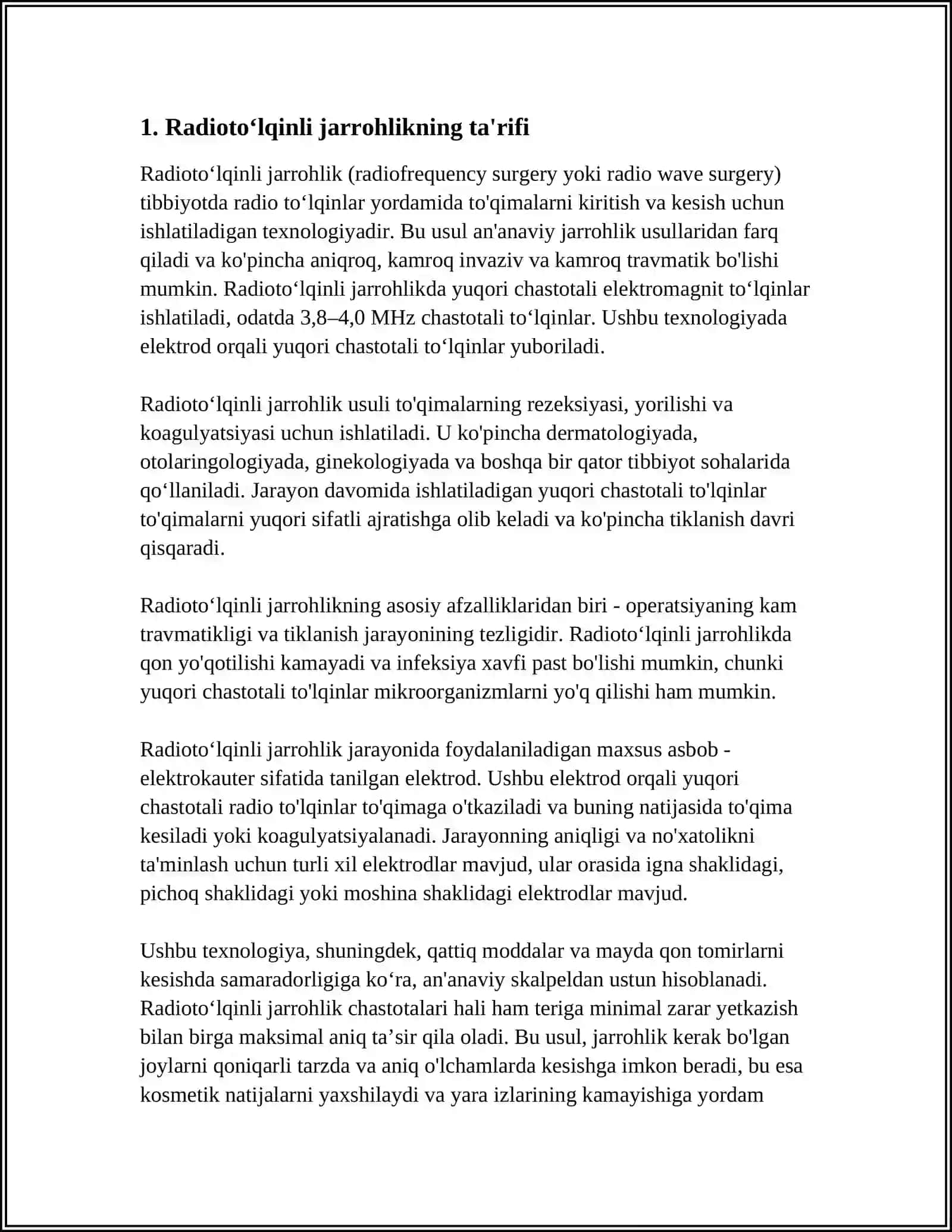 RADIOTO‘LQINLI JARROHLIK 3