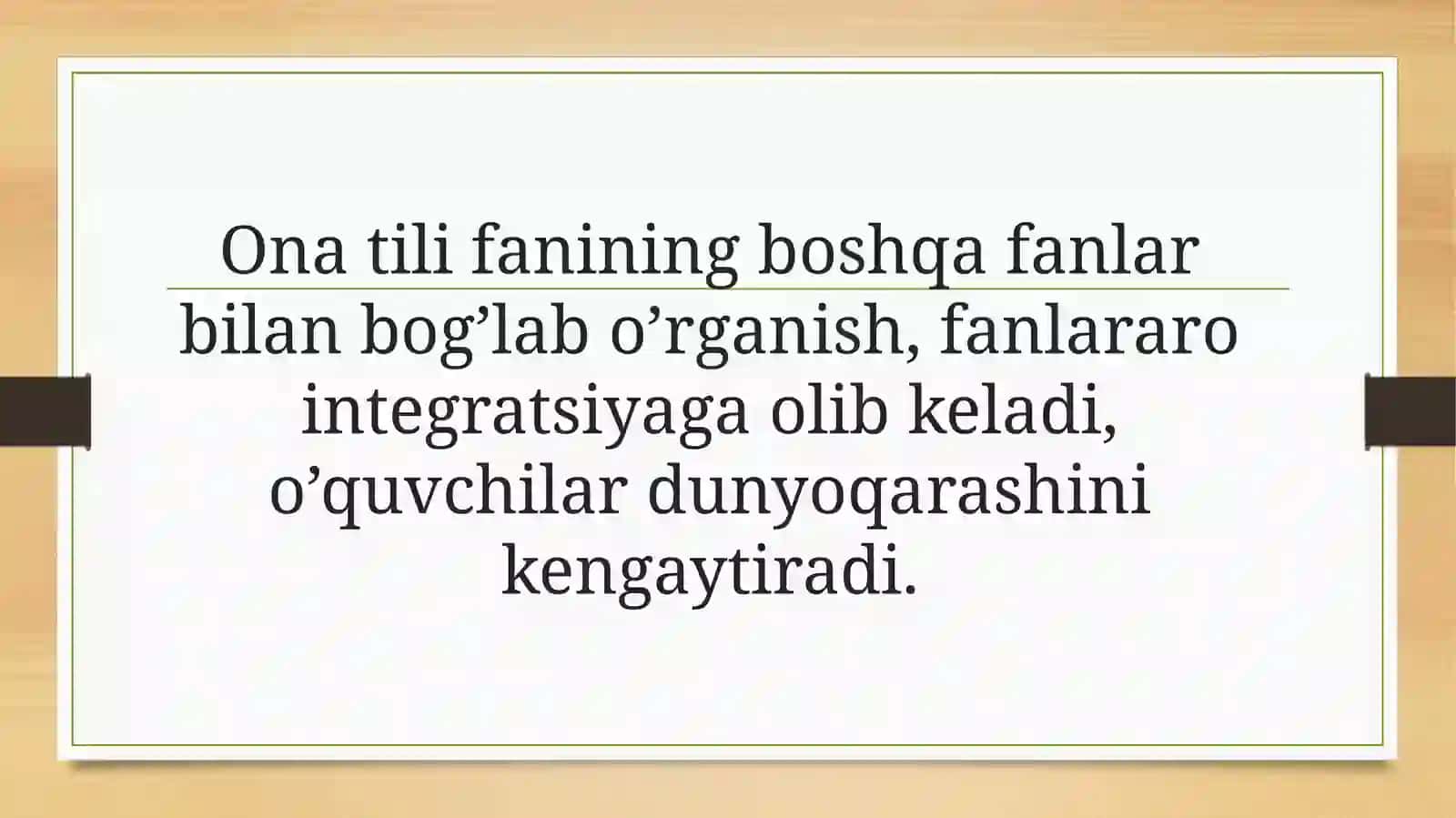 Ona tilining boshqa fanlar bilan aloqadorligi 3