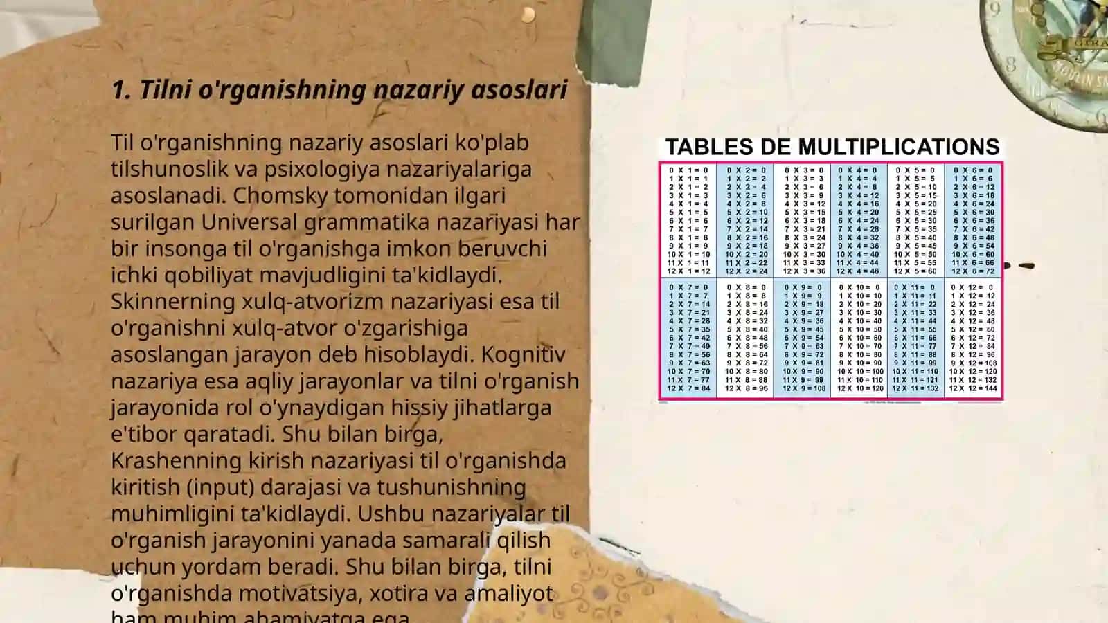 Tilni o'rganishning nazariy asoslari 3
