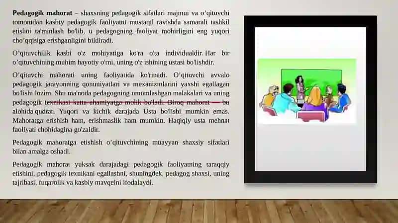 O‘qituvchi faoliyatida pedagogik qobiliyat 3