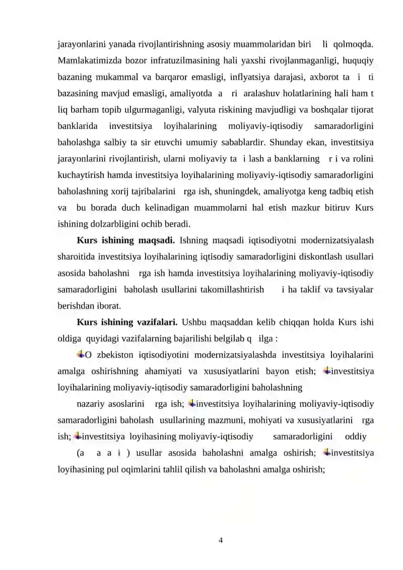 Investitsiyani hisoblashda diskontlangan qiymat 3