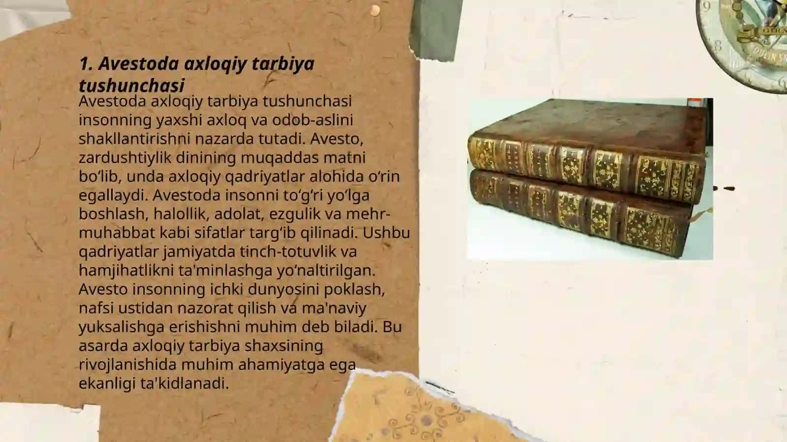 “Avesto”da ta’lim-tarbiyaga oid fikrlar 3