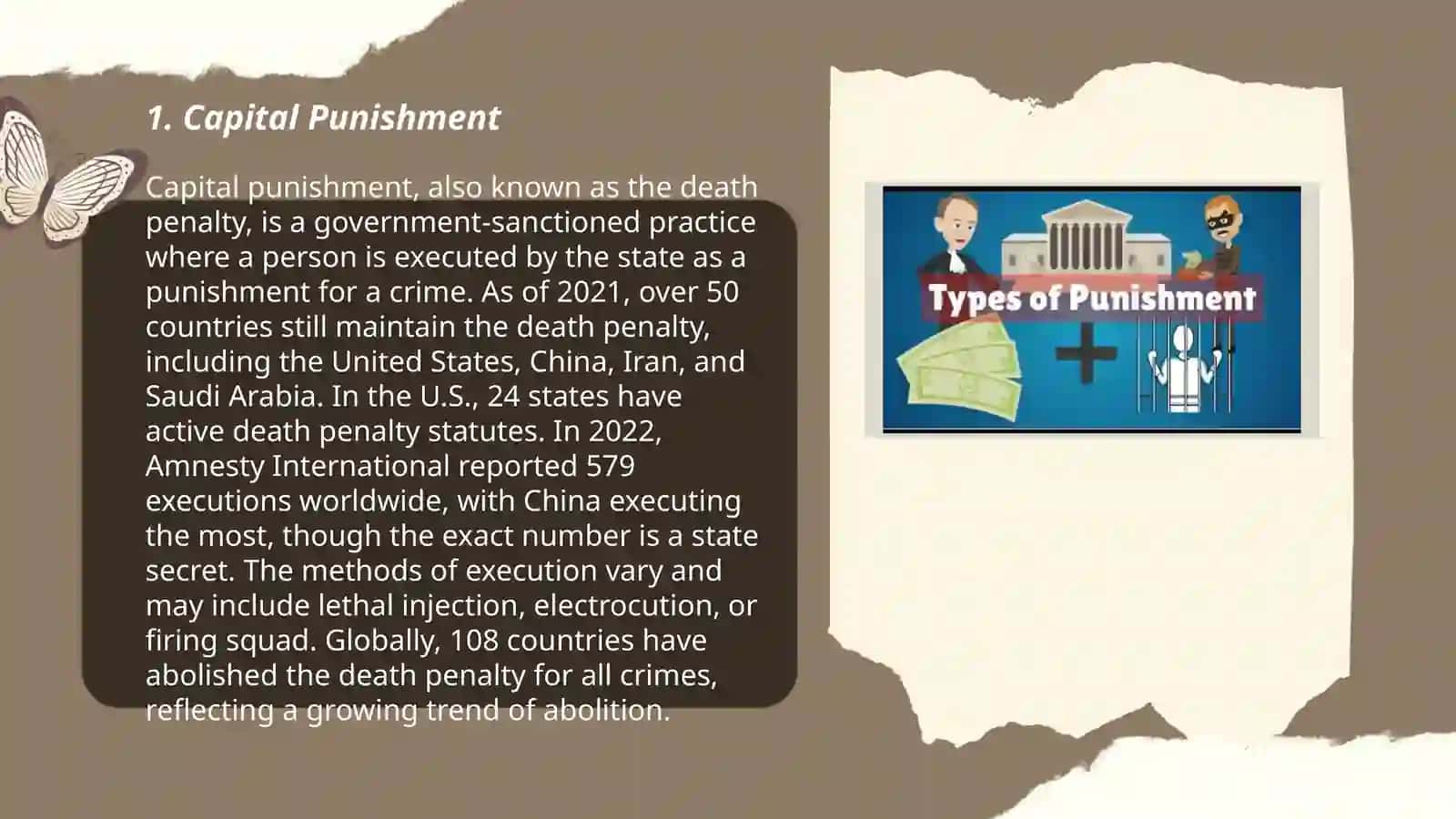 Types of punishment 3