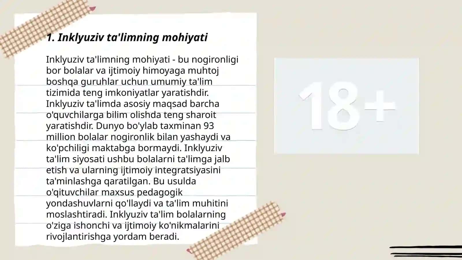 Inklyuziv ta'limning mohiyati 3
