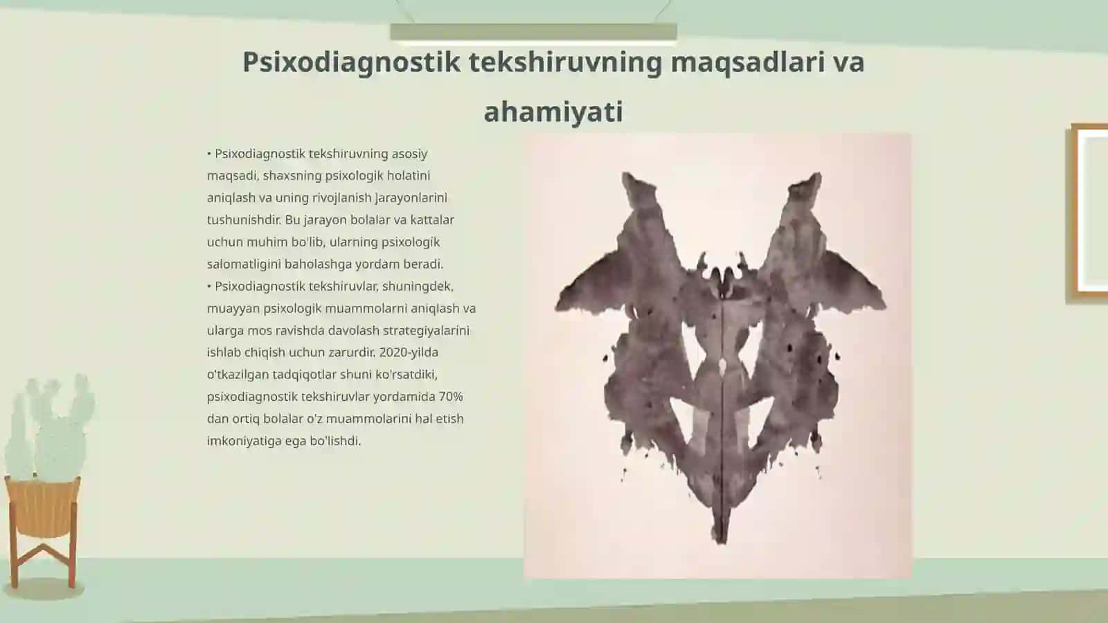 Psixodiagnostik tekshiruv bosqichlari 3