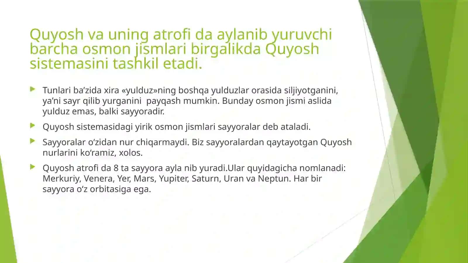 Quyosh sistemasi 3