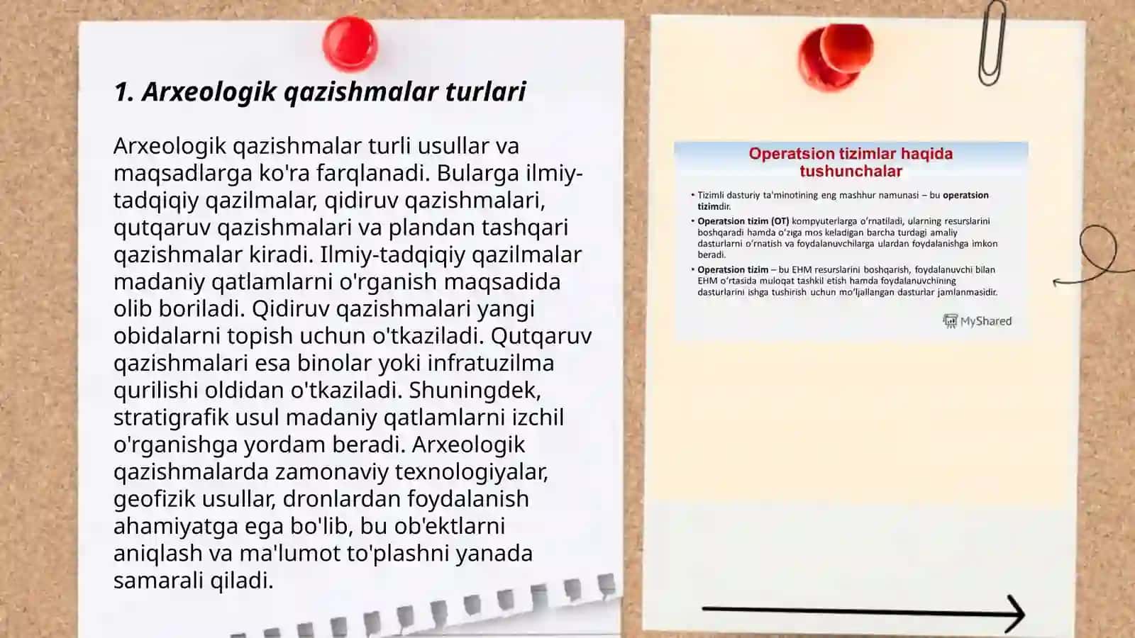 Arxeologik ekspeditsialar va ularning faoliyat turlari 3