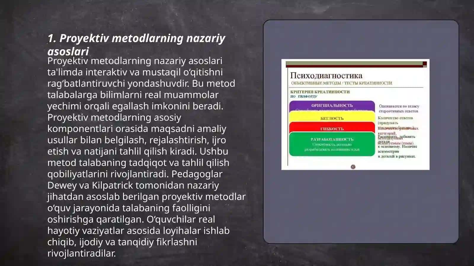 Proyektiv psixodiagnostika 3