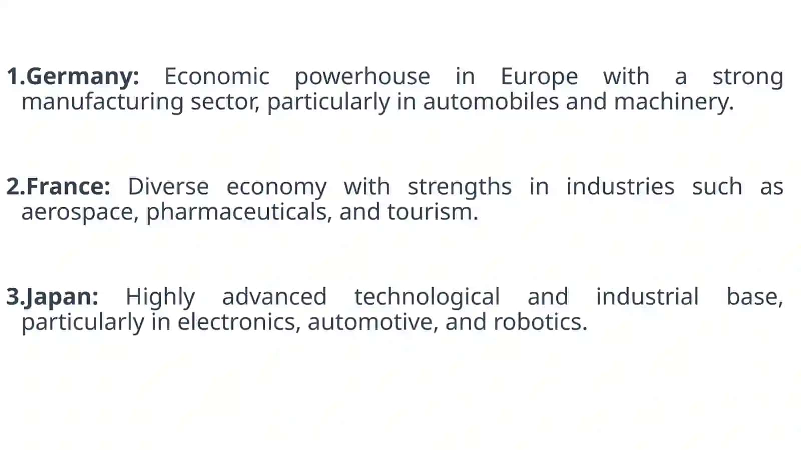 World Economy 3