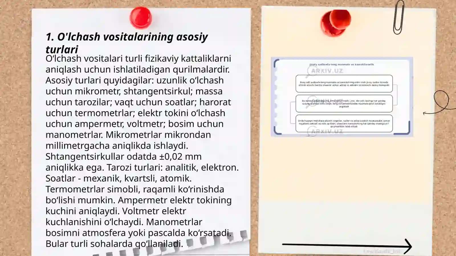 O'lchash vositalari ishlash prinsiplari 3