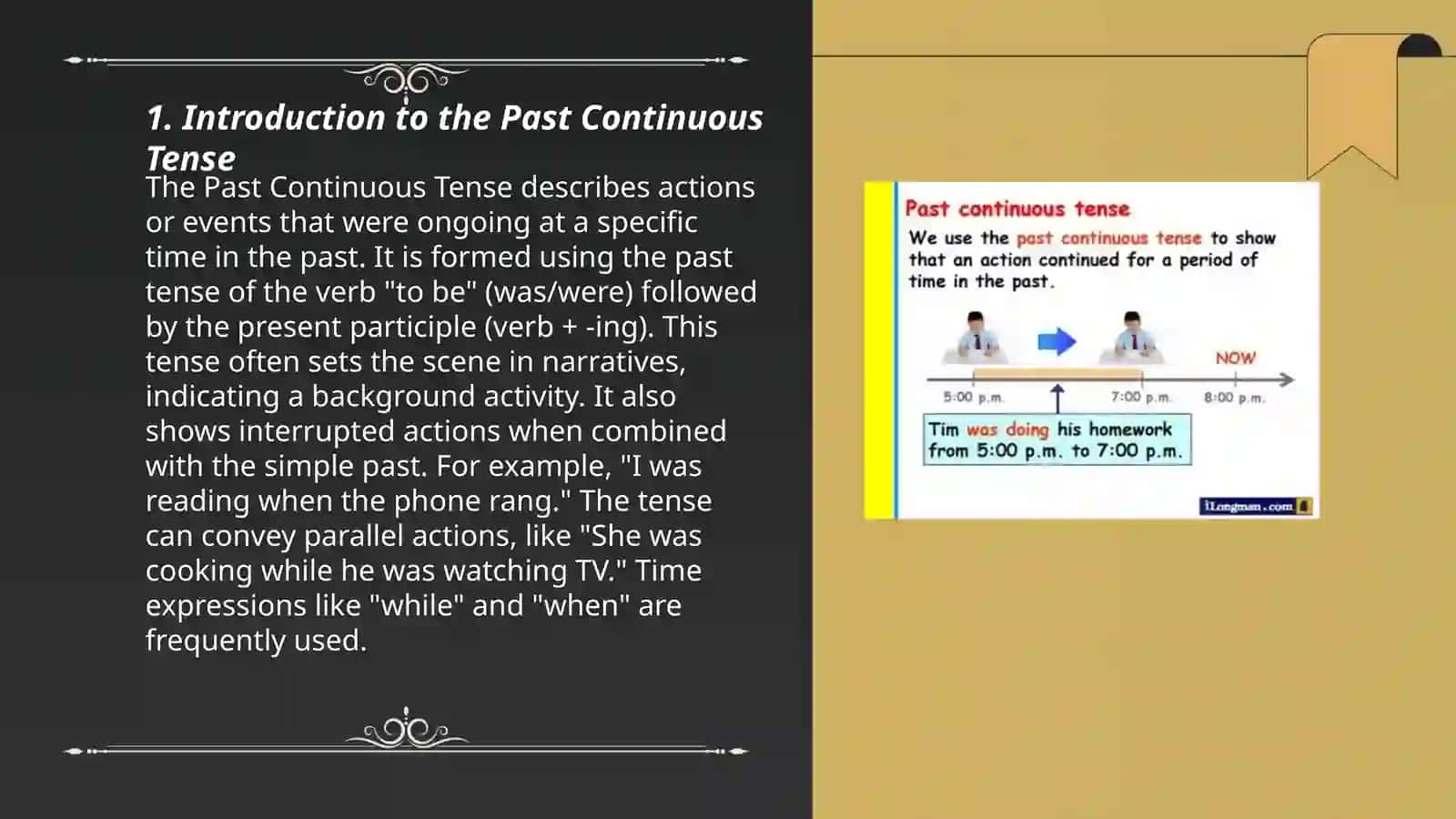 Past Continuous 3
