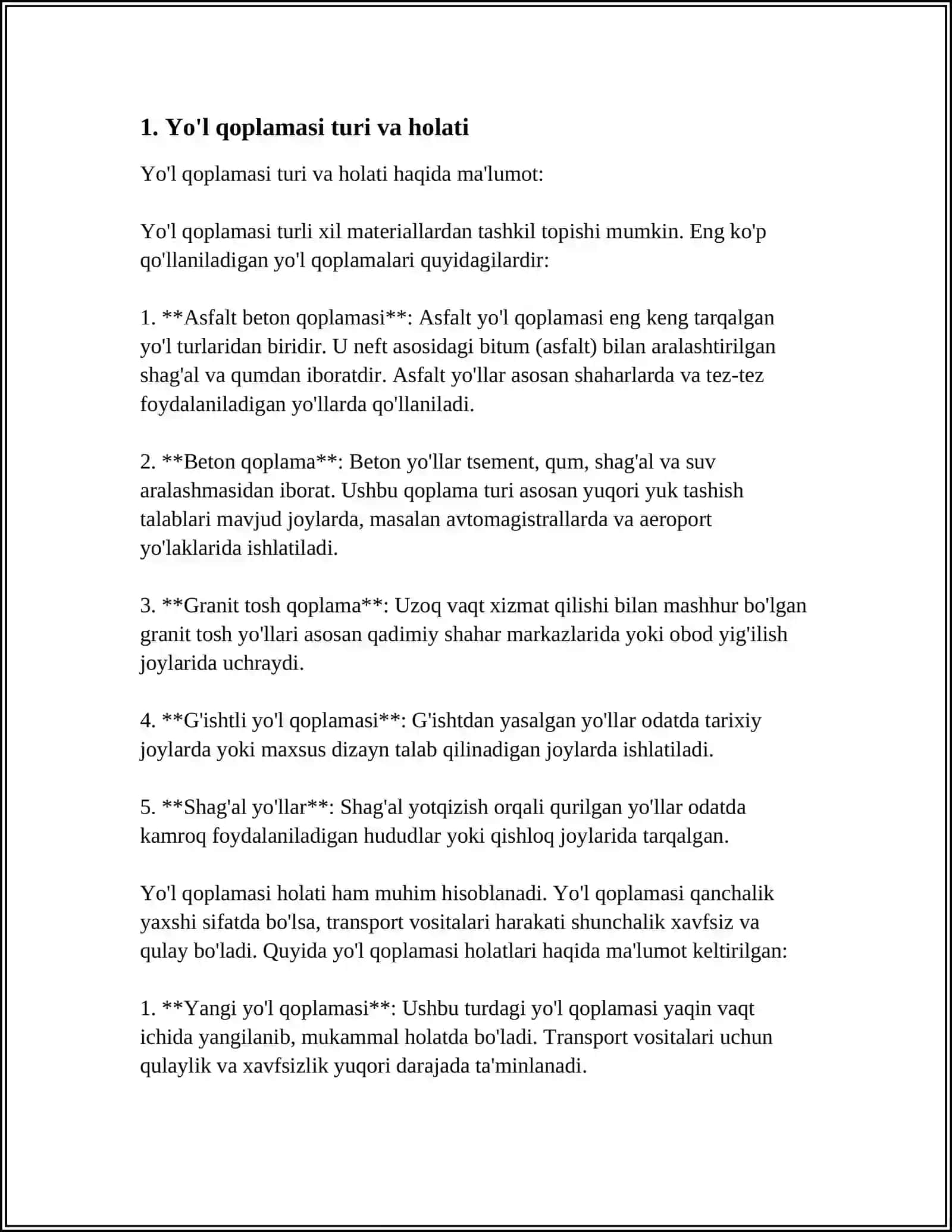 Asfalt beton qoplamasi 3