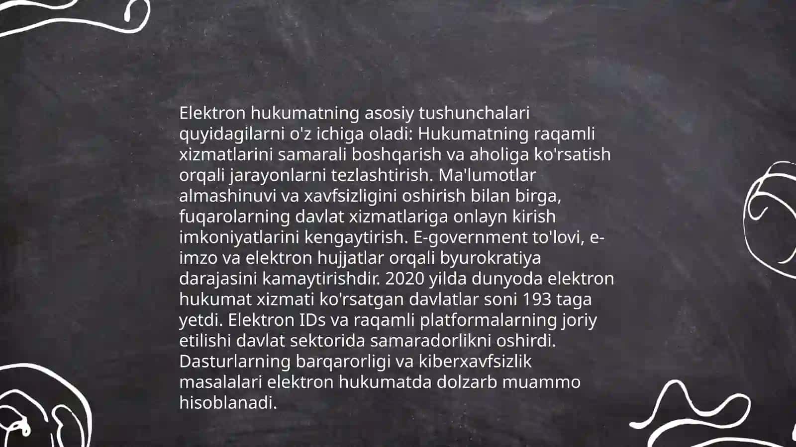 Elektron hukumat asoslari 3