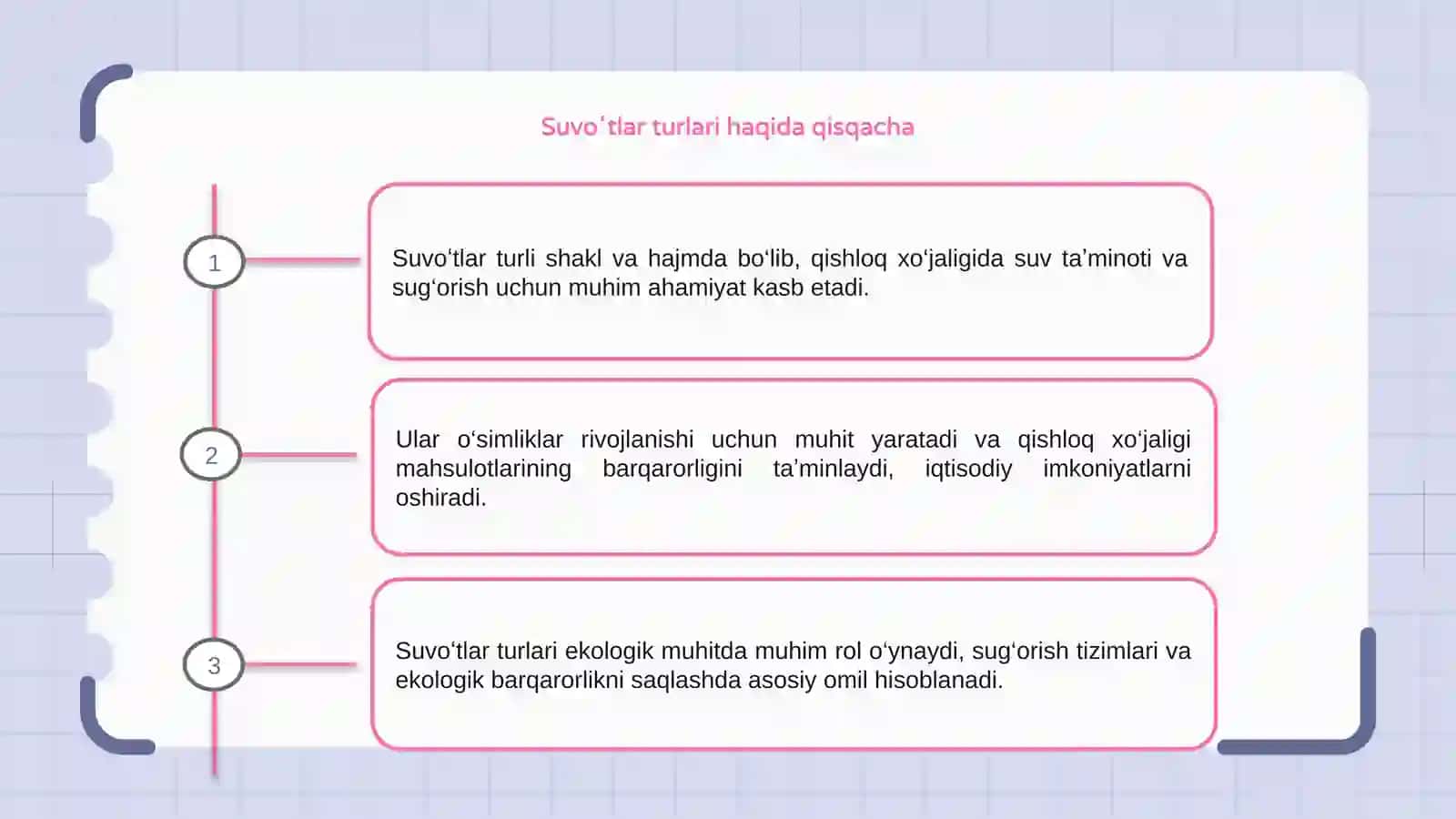 Suvoʻtlar turlari va ularning qishloq xoʻjaligidagi ahamiyati 3