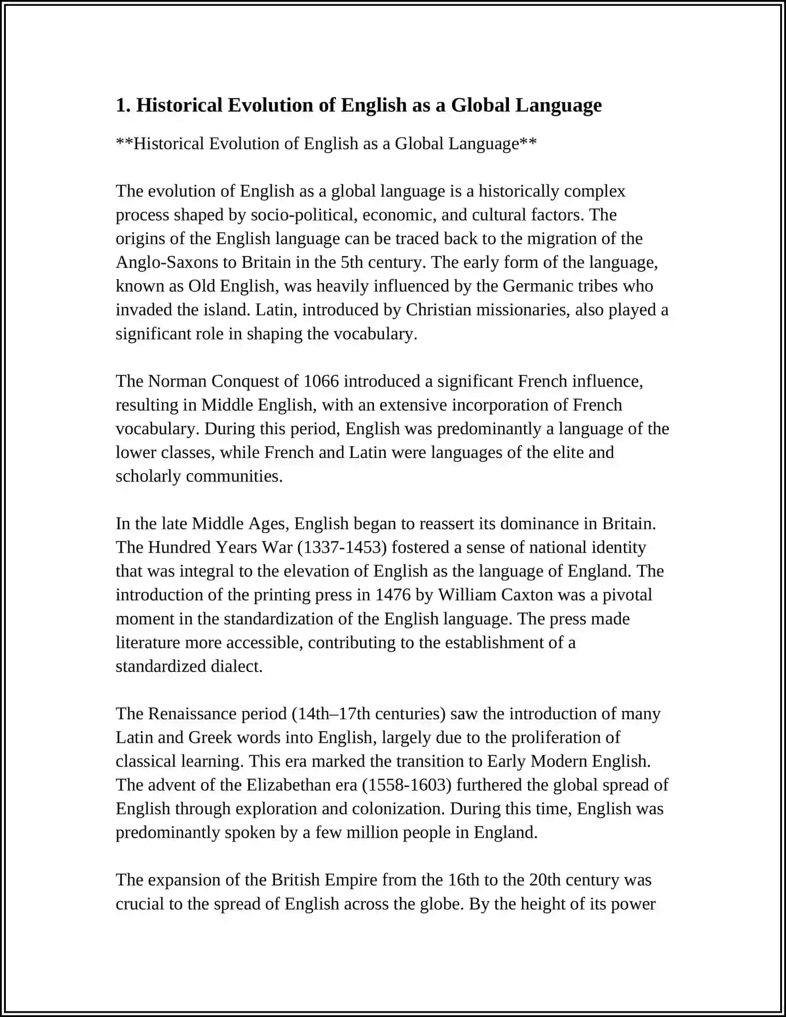 ENGLISH IS THE LANGUAGE OF COMMUNICATION 3