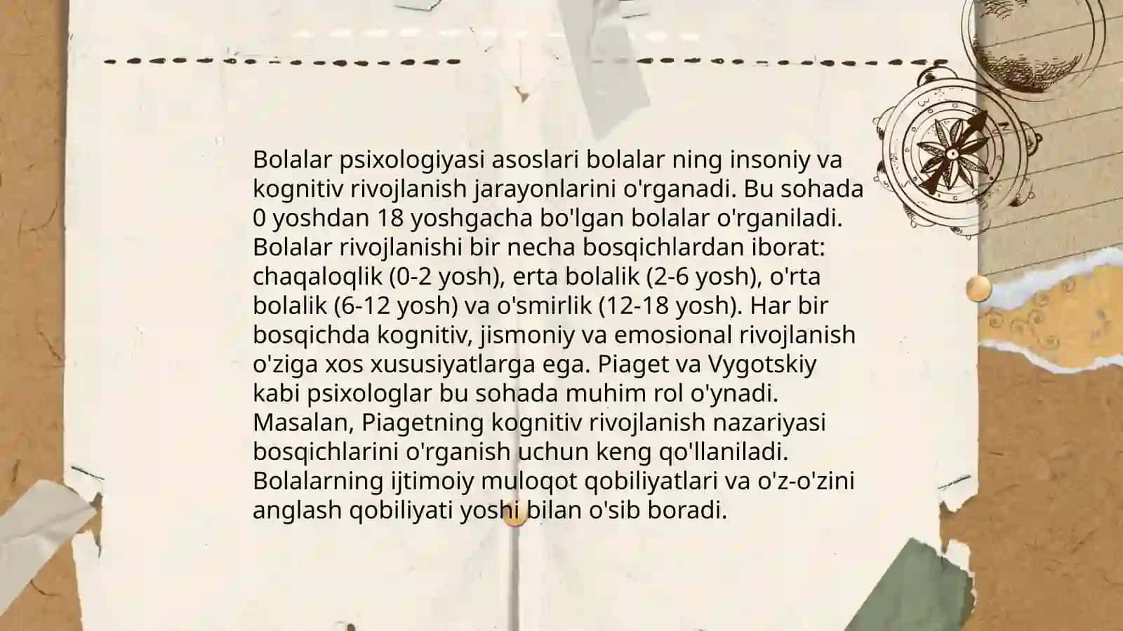 Bolalar pisixologiyasi metodlari 3