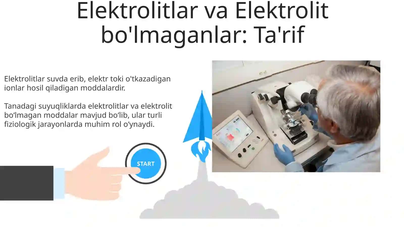 Elektrolitlar va Elektrolit bo'lmaganlar: Ta'rif 3