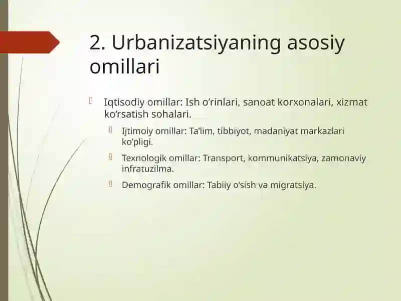 Urbanizatsiya tushunchasi 3