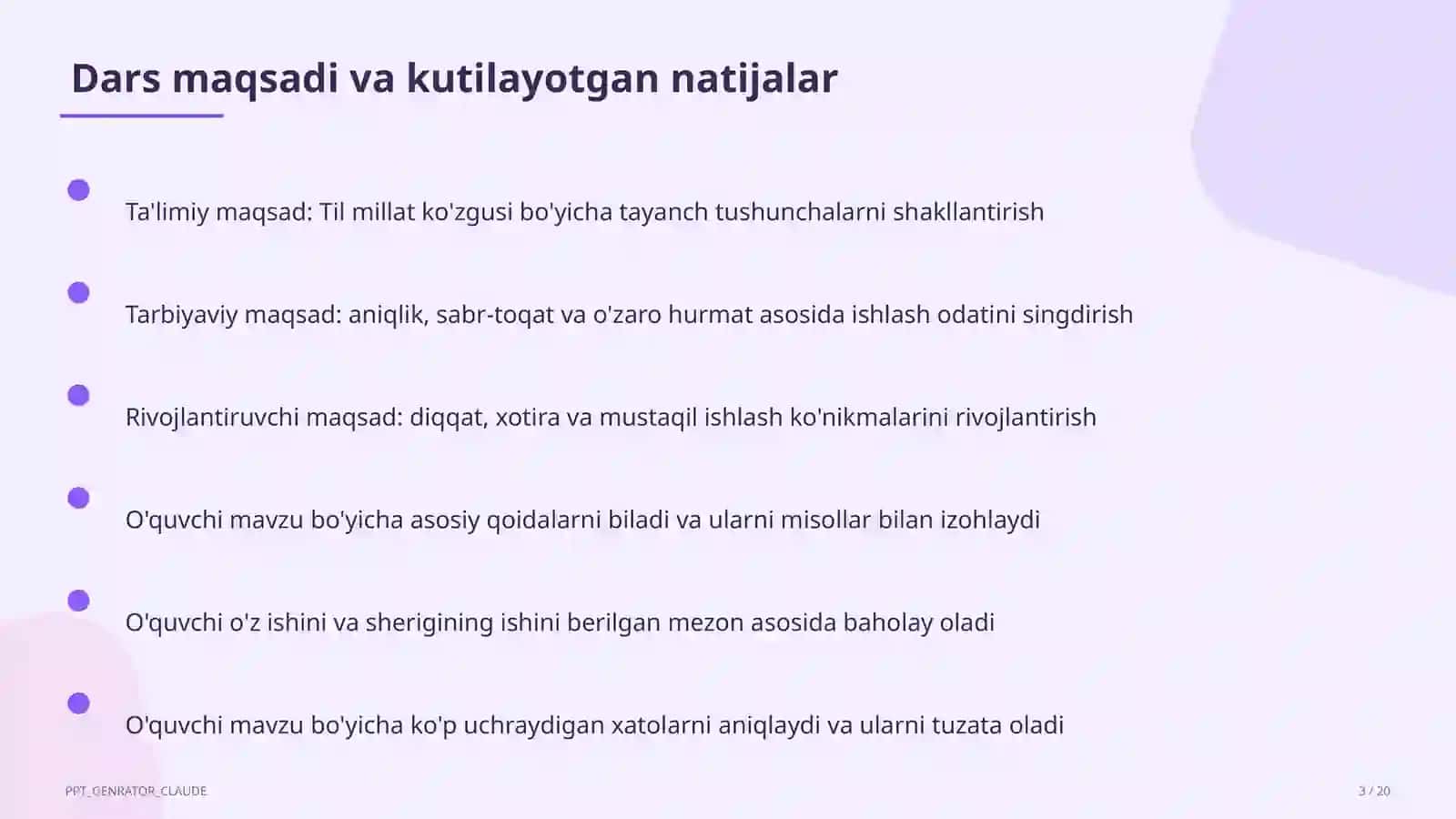 Til millat ko'zgusi (6-sinf) 3