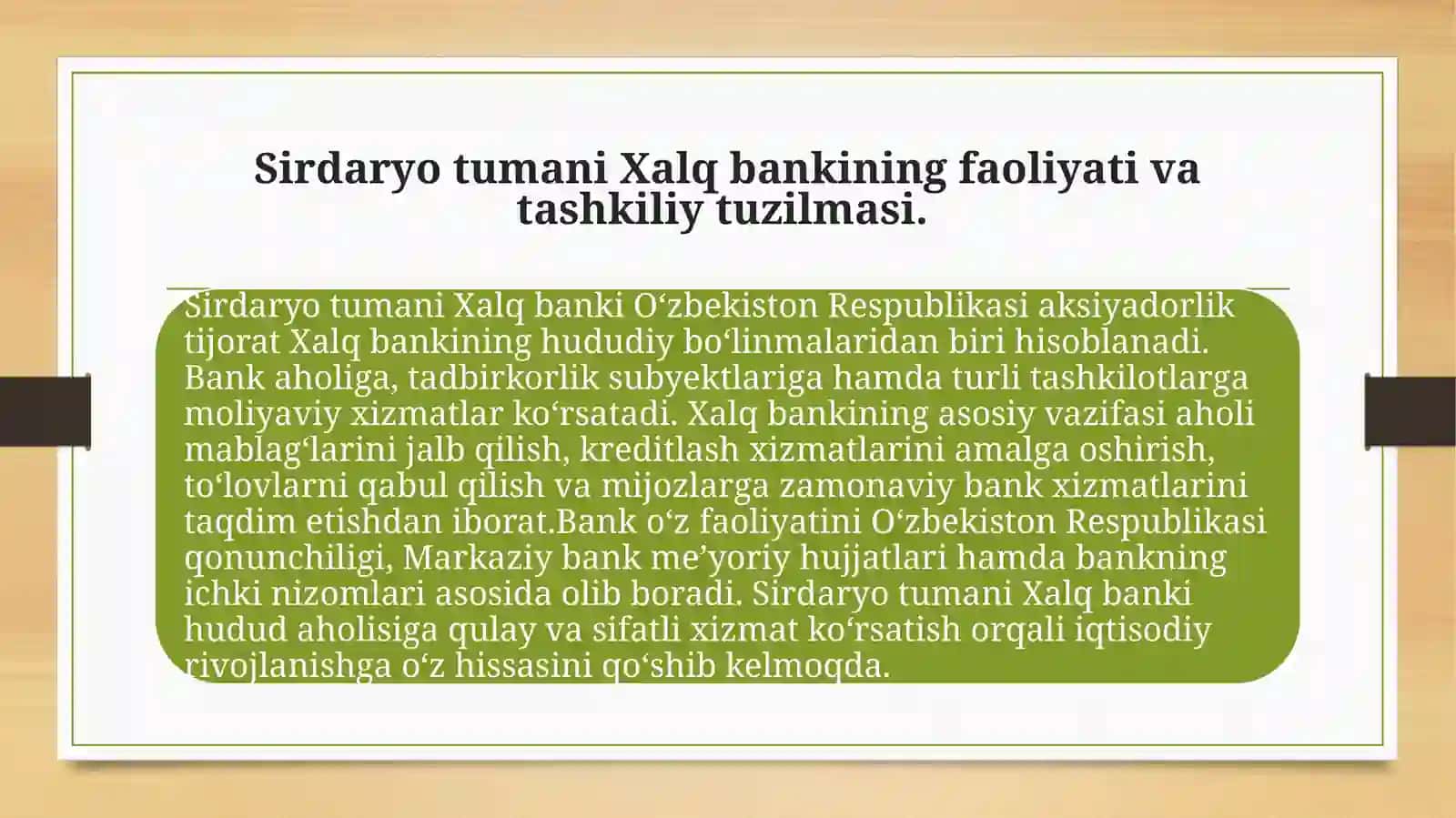 AMALIYOT OʻTAGANLIGI HAQIDA SLAYD 3
