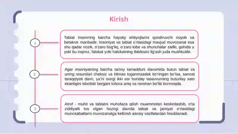 Ekologik iqtisodiyot va atrof-muhit 3