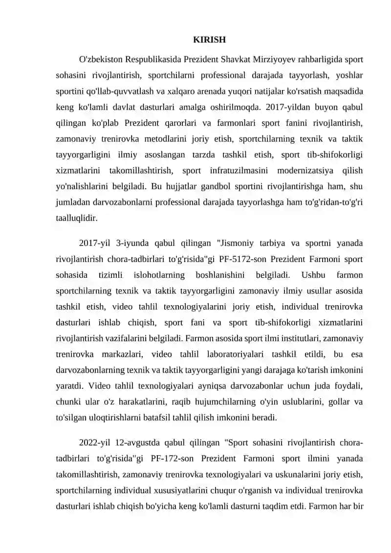 Gandbolda darvozabon o‘yin texnikasi va taktikasi 3