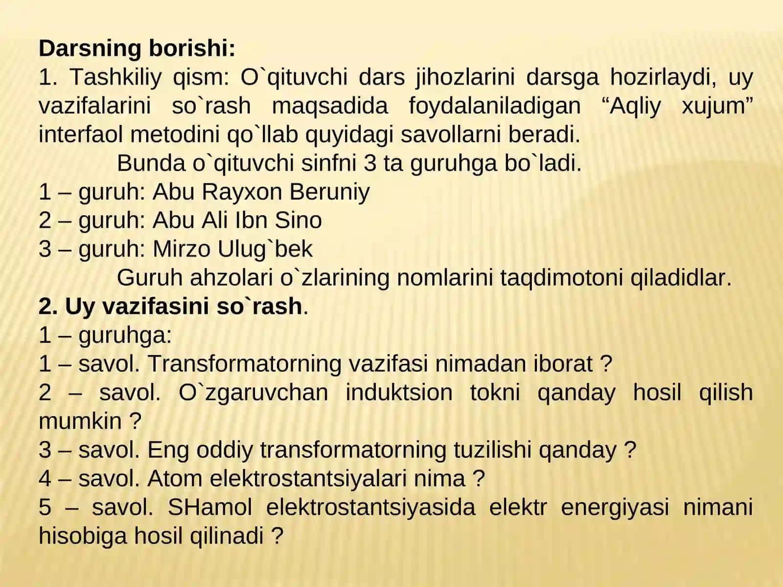 Elektr energiyasini uzatish 3