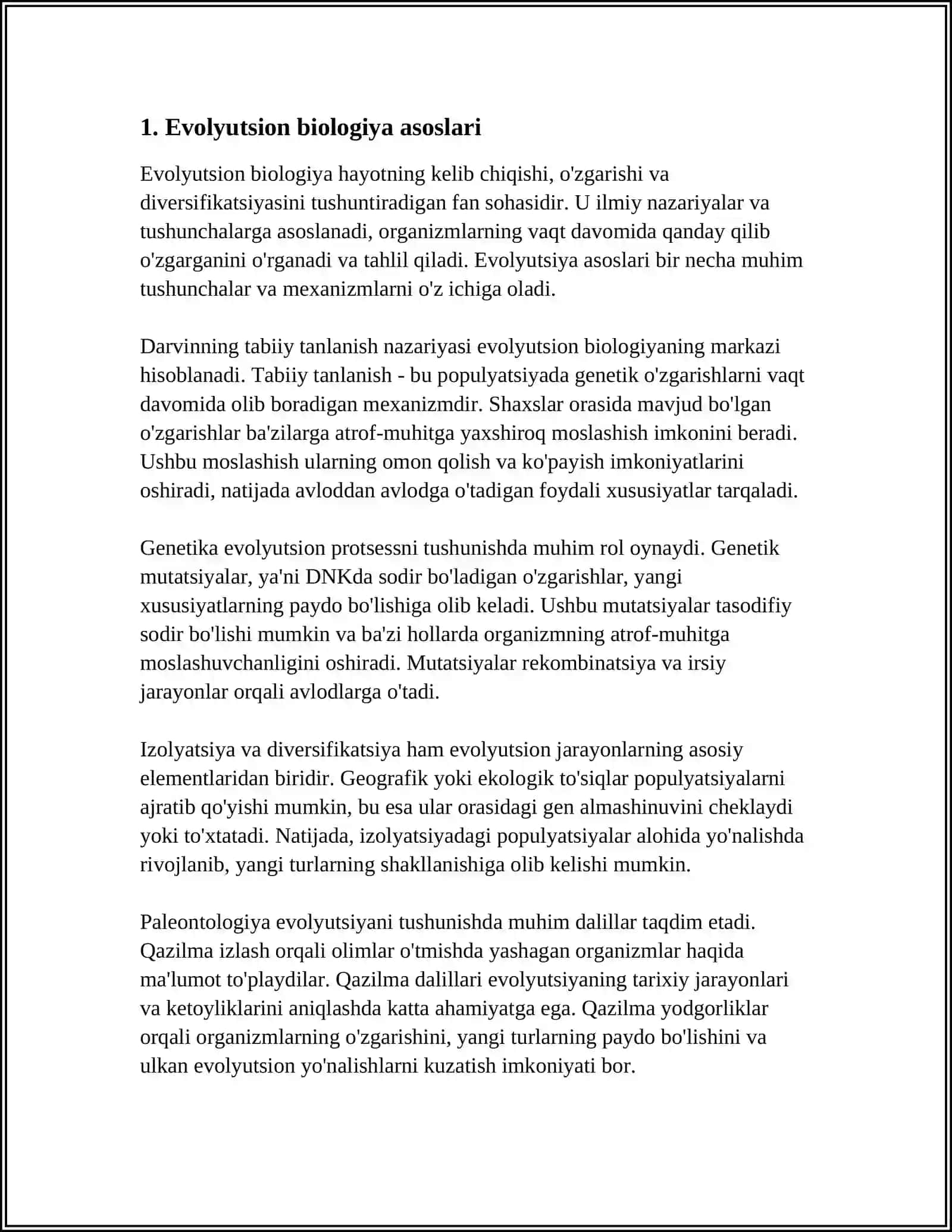 ODAMDA RIVOJLANISHNING FILOGENETIK NUQSONLARI 3