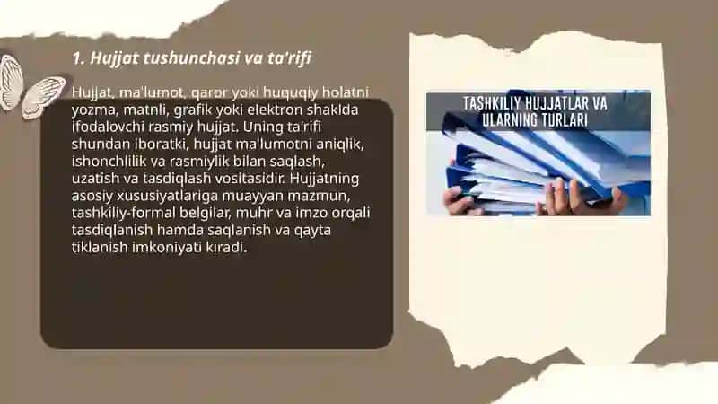 Hujjat va uning turlari 3