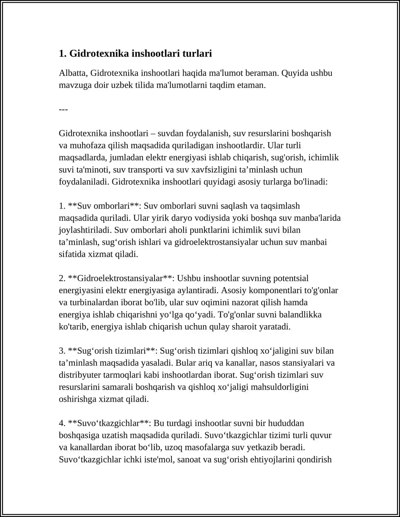 Gidrotexnika inshootlari 3