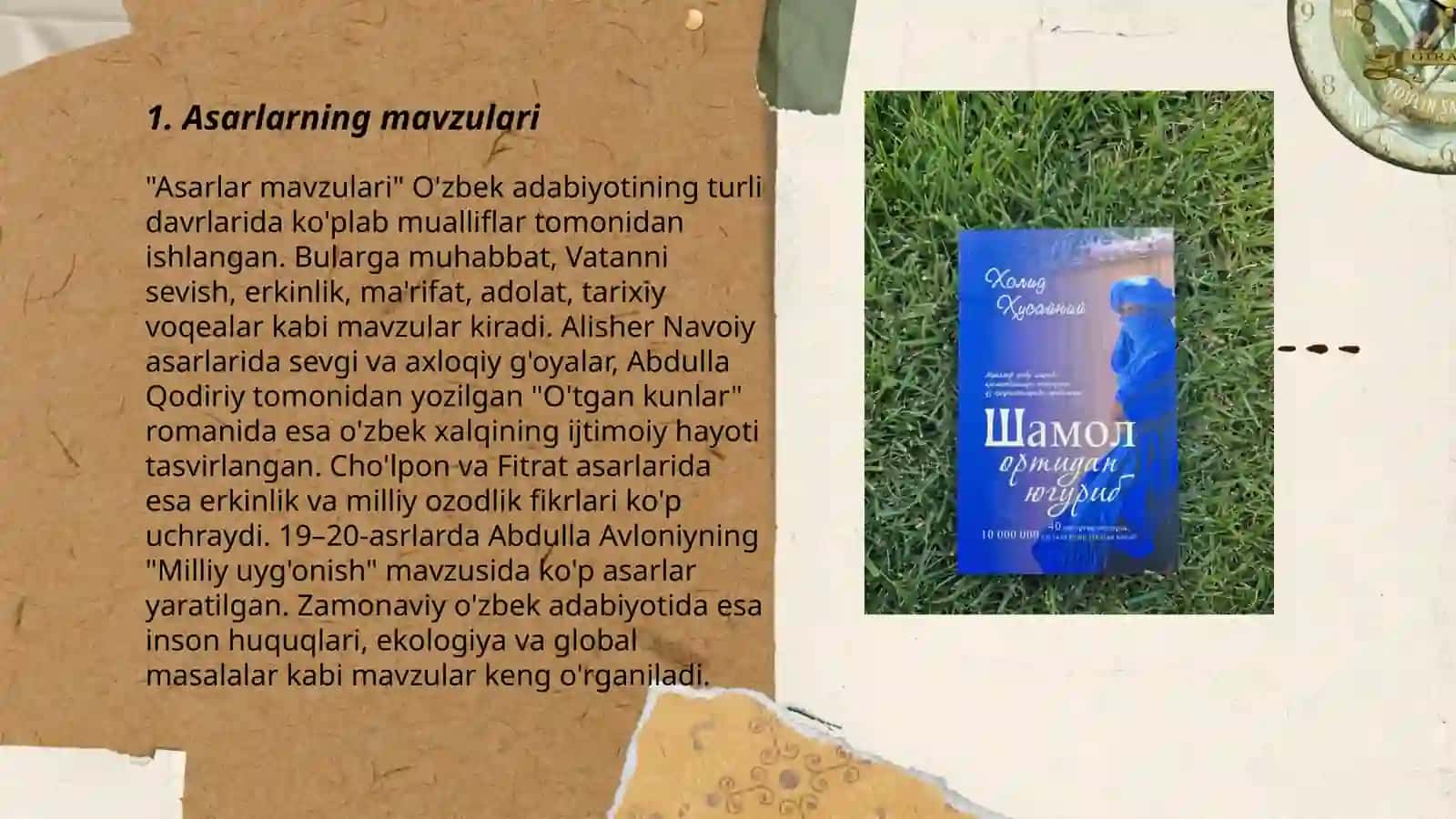 Asarlar mavzulari 3