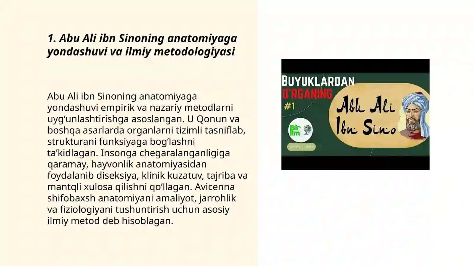Abu Ali ibn Sinoning anatomiya haqidagi qarashlari 3