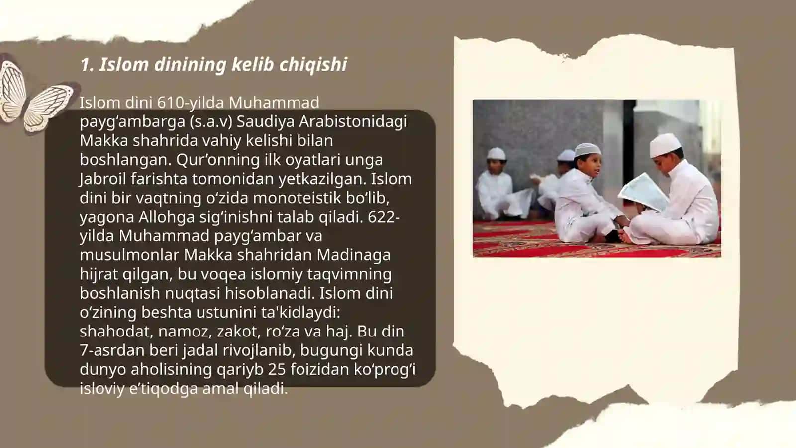 Islom dini haqida 3