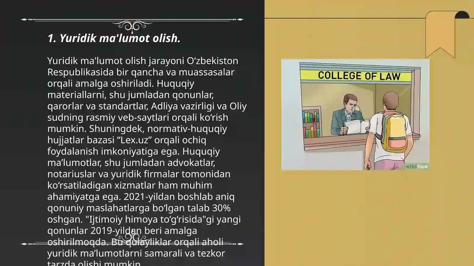 Yuridik ma'lumot olish 3