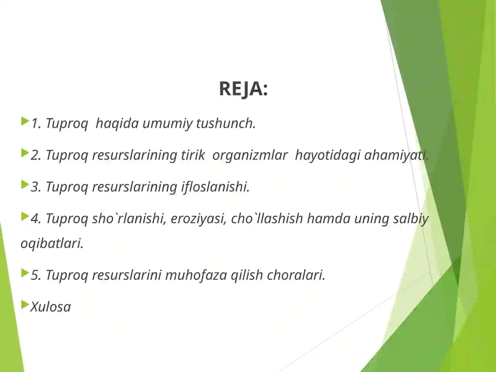 Tuproq va uning muhofazasi 3