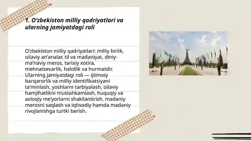 Oʻzbekiston maʼnaviyati va madaniyati 3