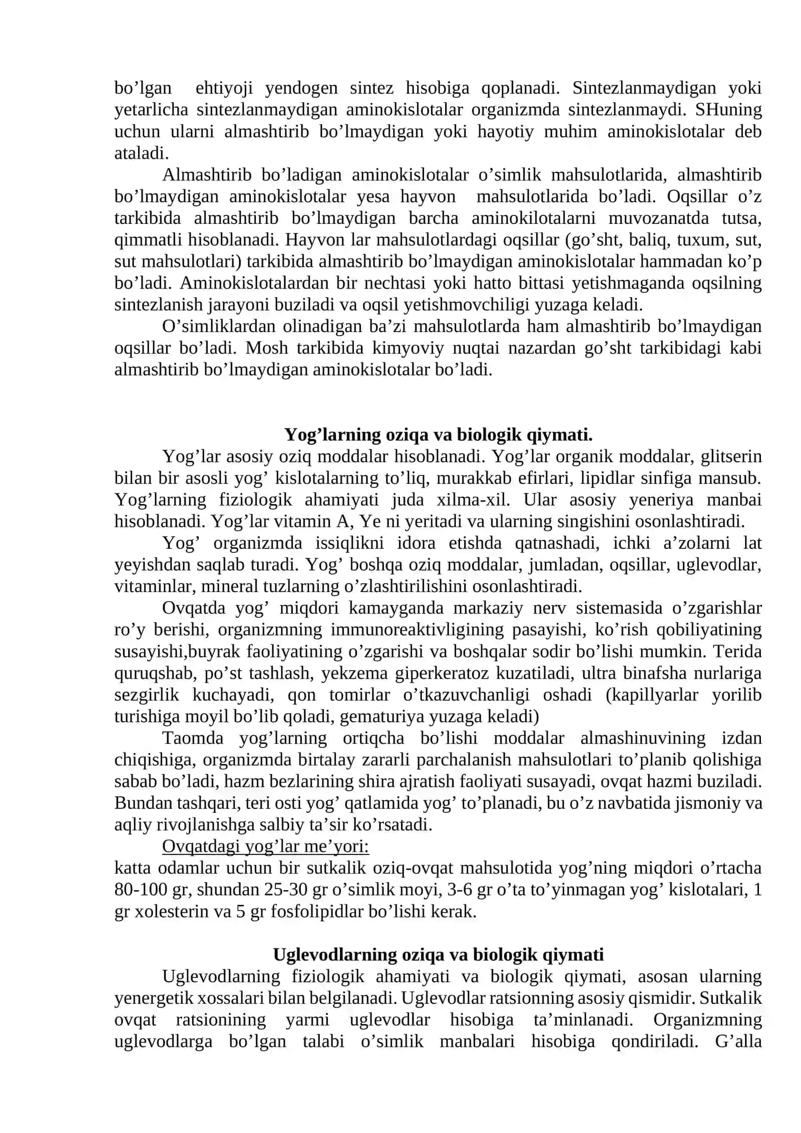 Ovqatlanish gigiyenasi 3