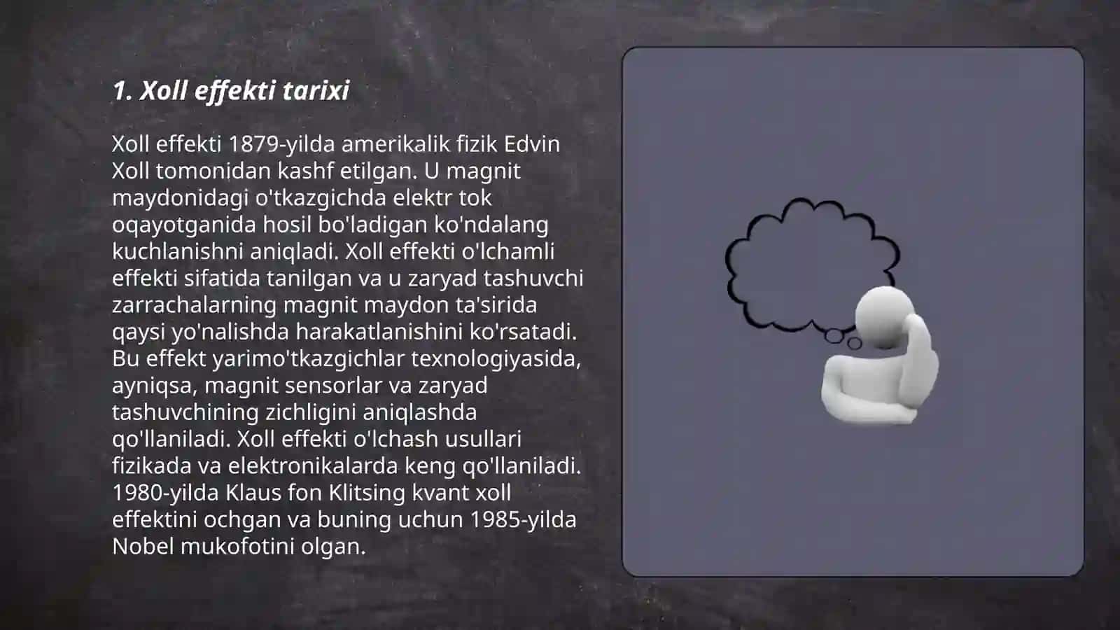 Xoll effekti va uning qoʻllanilishi 3