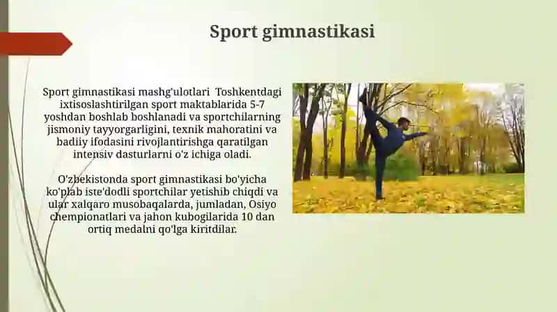 Sport gimnastikasi 3