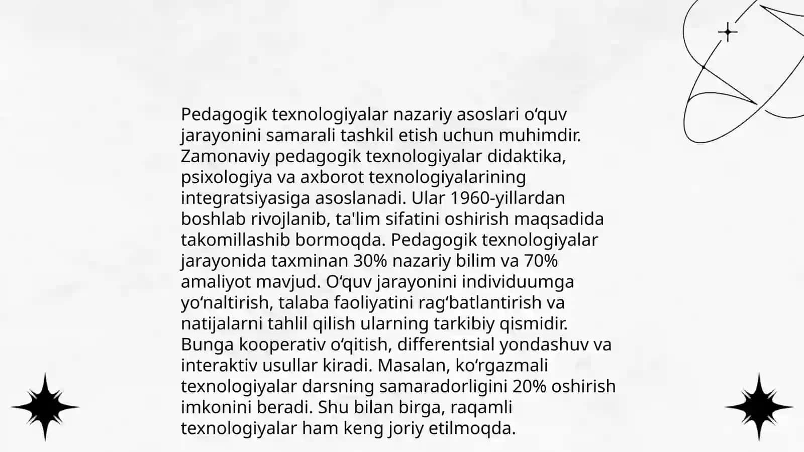 Pedagogik texnologiyalar nazariy asoslari 3