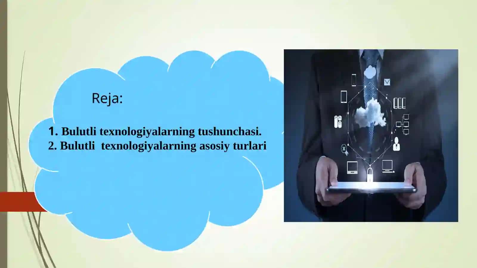 Bulutli texnologiyalar va ular bilan ishlash 3