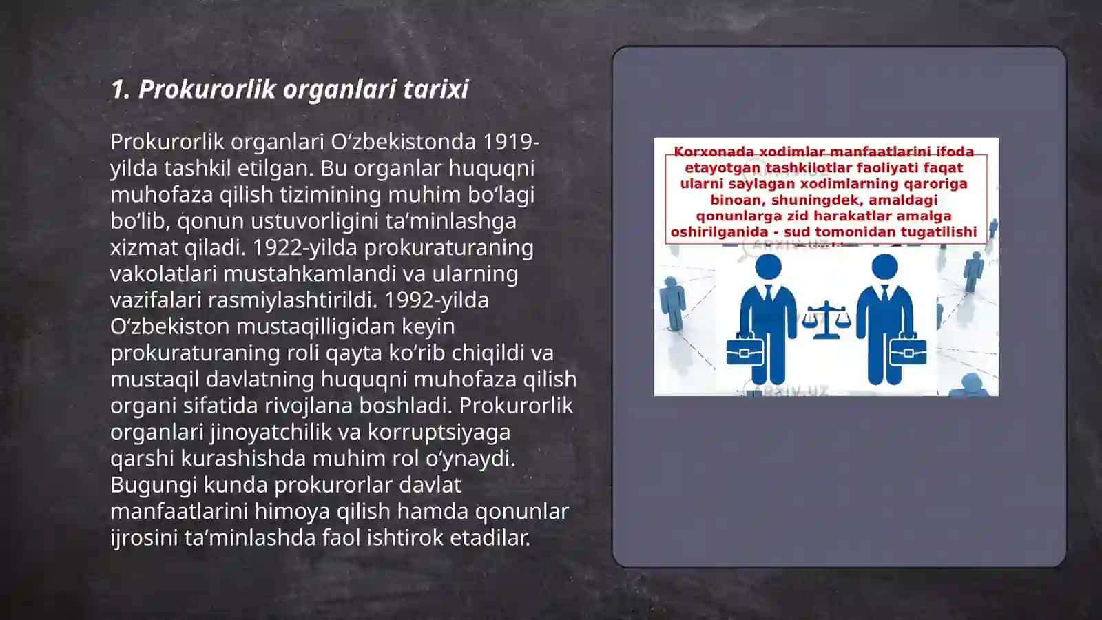 Prokurorlik faoliyati 3
