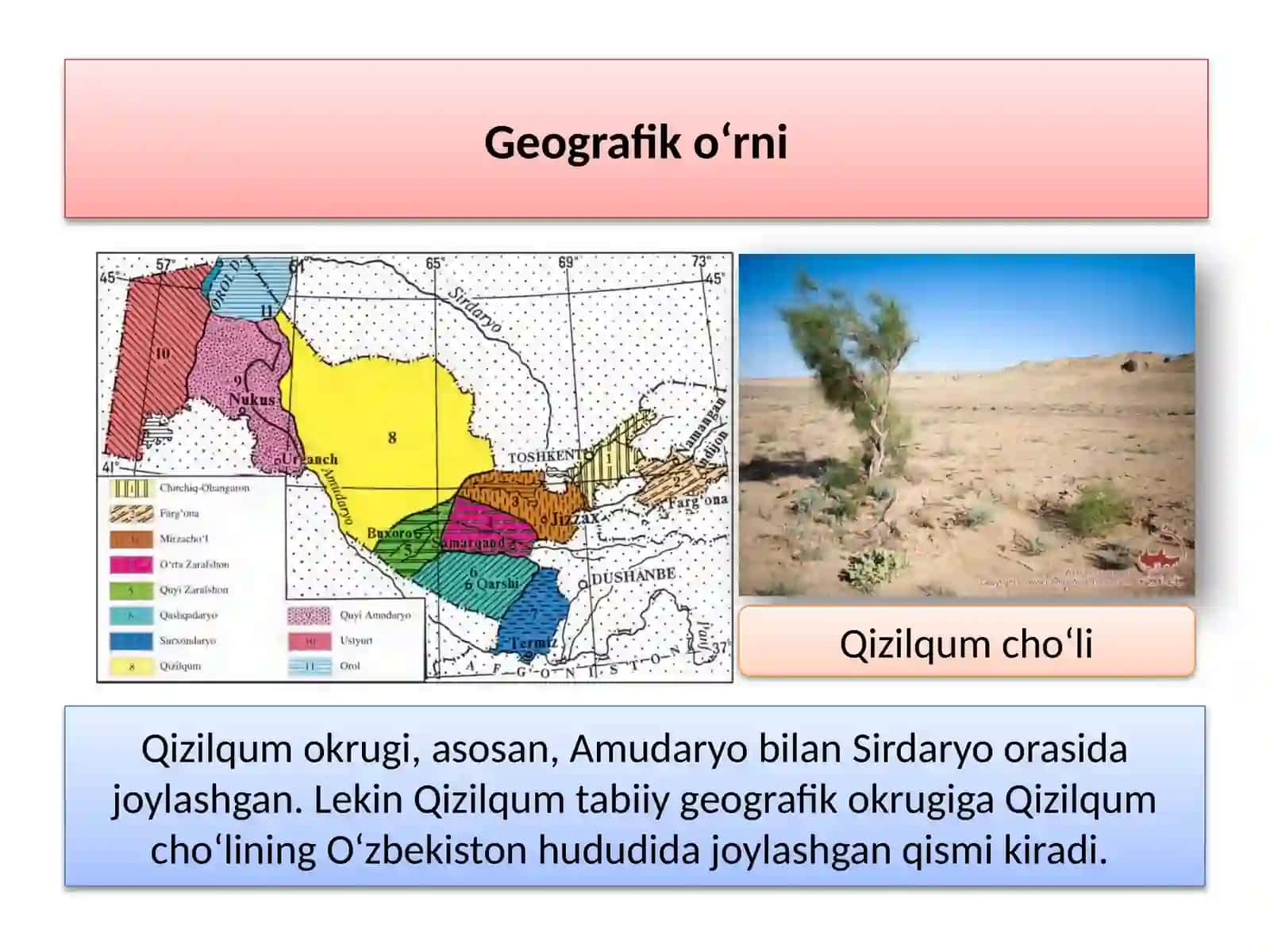 QIZILQUM TABIIY GEOGRAFIK OKRUGI 3